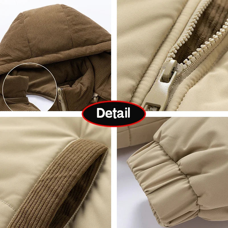 Men’s Removable Hood Windbreaker