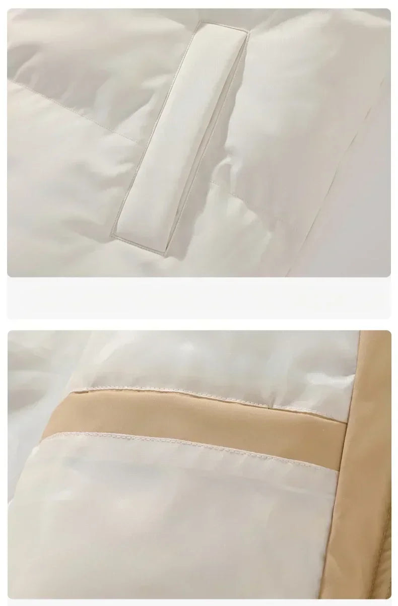 Men’s Thermal Waterproof Jacket – Detachable Hood Outdoor Coat