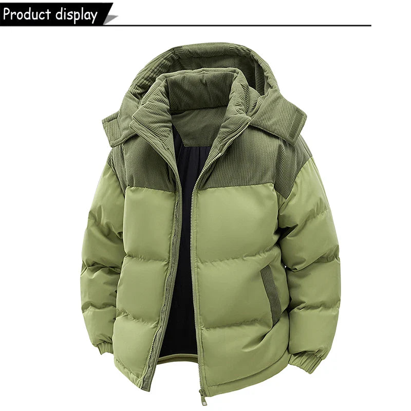 Men’s Removable Hood Windbreaker