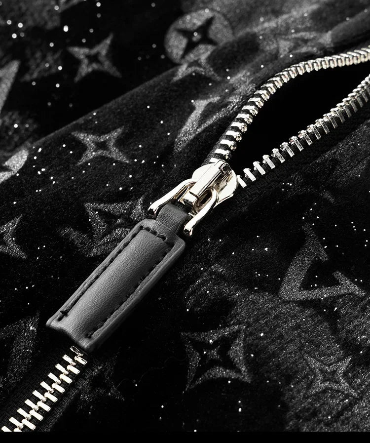 Thickened Velvet Jacket for Men – Korean Style Winter