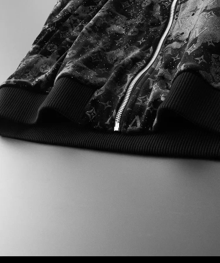 Thickened Velvet Jacket for Men – Korean Style Winter